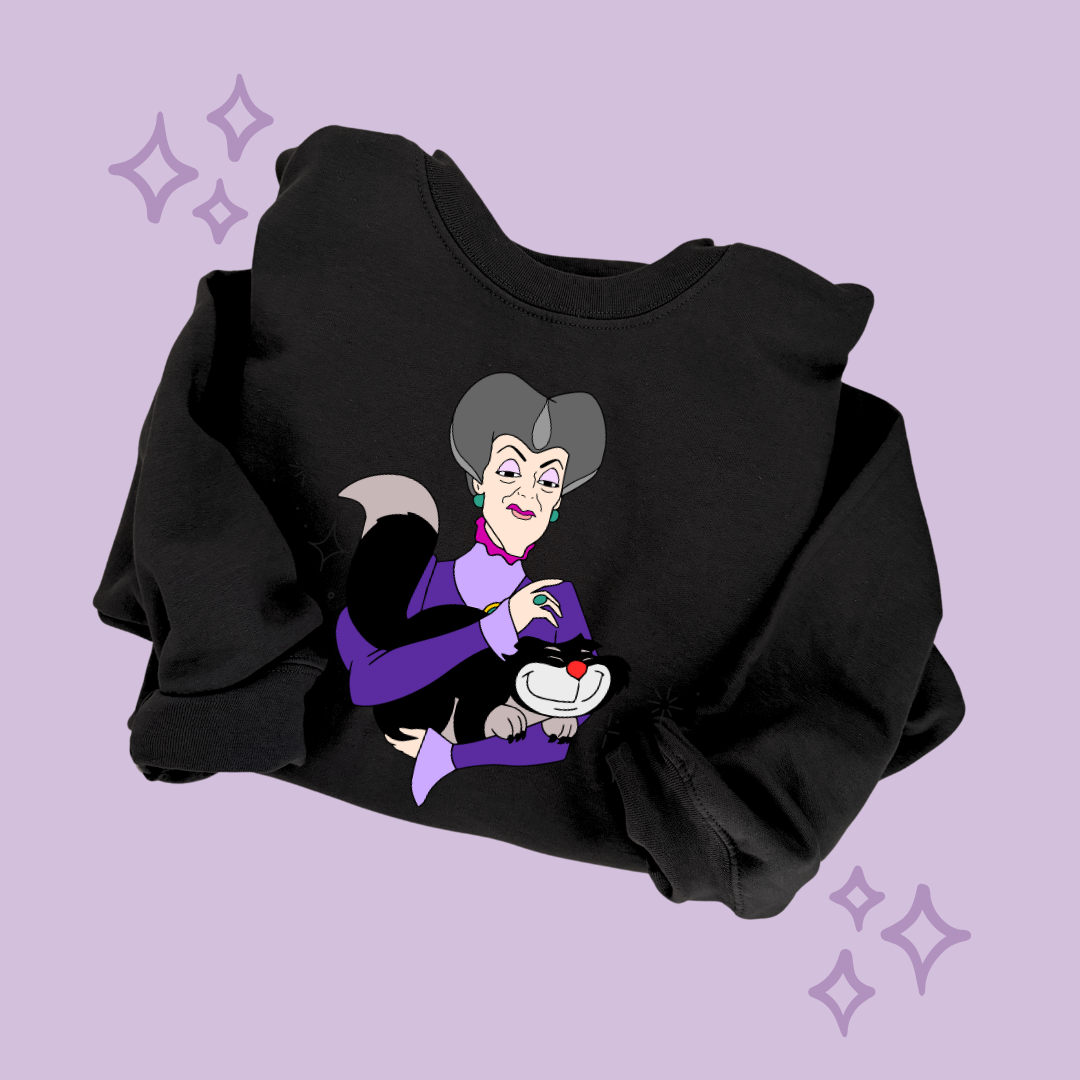 PRINTED TREMAINE WITH SPARKLE - ADULT SWEATSHIRT