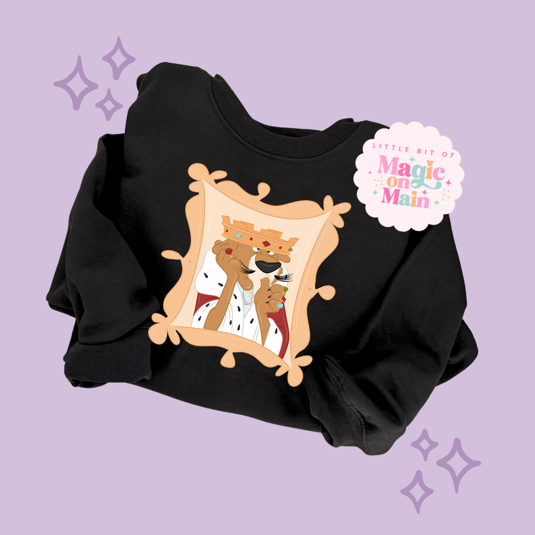 PRINTED PRINCE JOHN - ADULT SWEATSHIRT