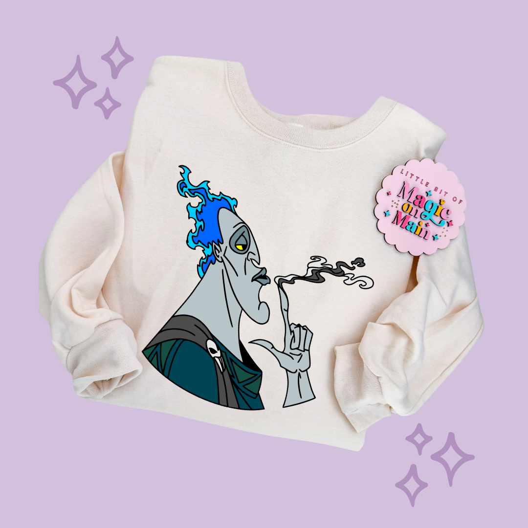 PRINTED HADES - ADULT SWEATSHIRT
