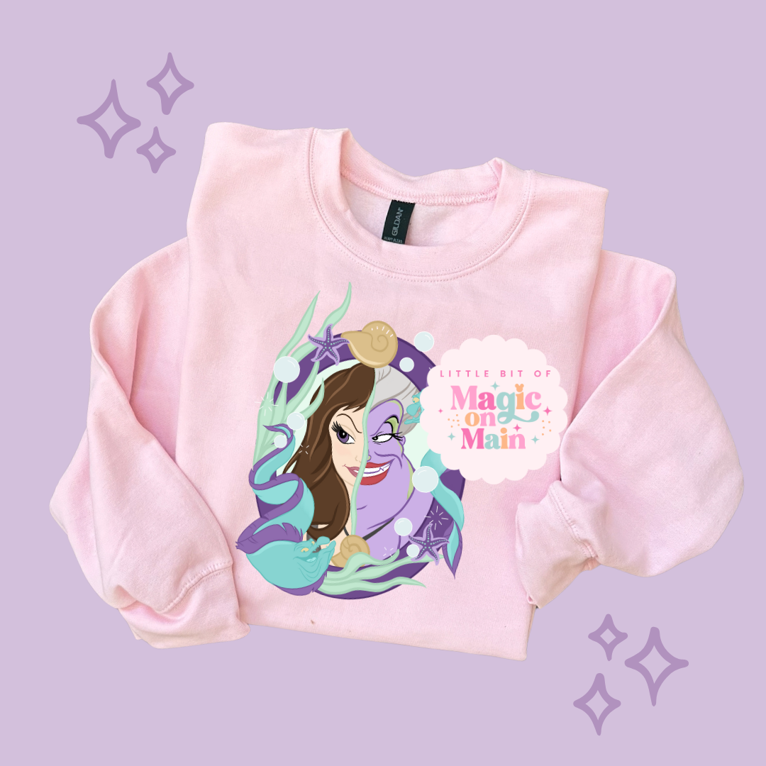 PRINTED VANESSA SEA WITCH - EXCLUSIVE TO MoM - ADULT SWEATSHIRT