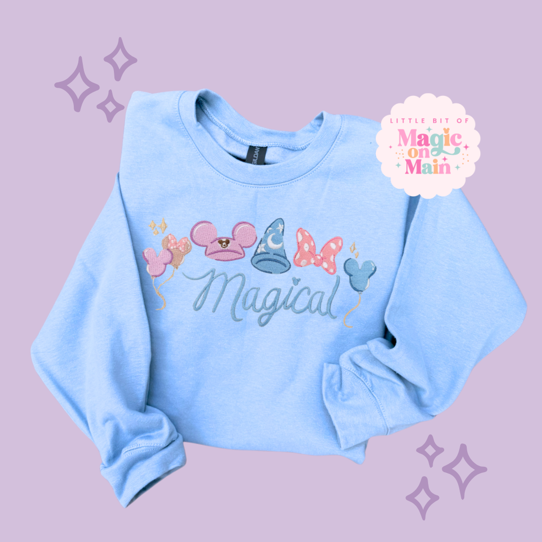 EMBROIDERED MAGICAL - ADULT SWEATSHIRT