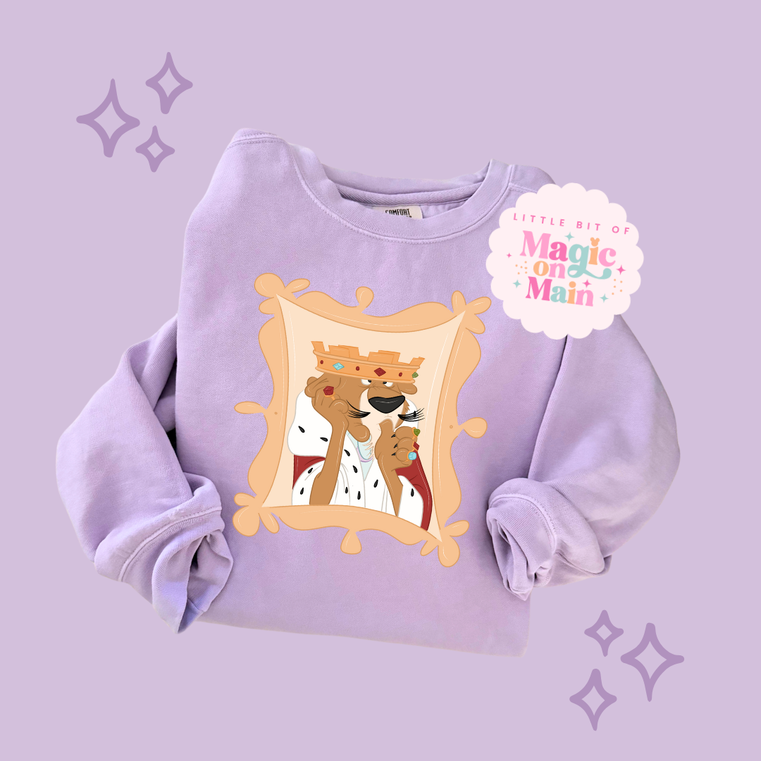 PRINTED PRINCE JOHN - ADULT SWEATSHIRT