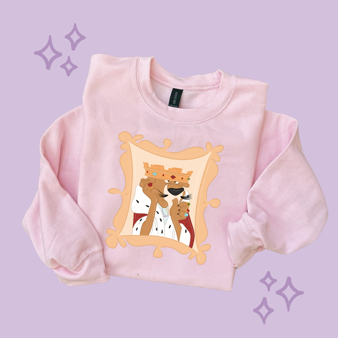 PRINTED PRINCE JOHN - ADULT SWEATSHIRT