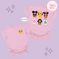 STUFFED CHARACTERS FRONT AND BACK PRINT - PLUTO - ADULT T-SHIRT