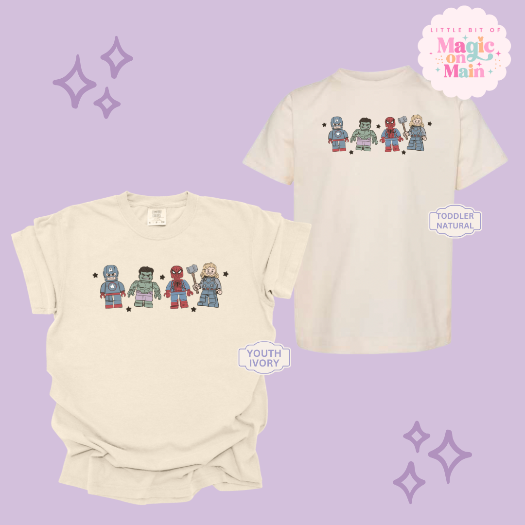 PRINTED HEROES - YOUTH/TODDLER