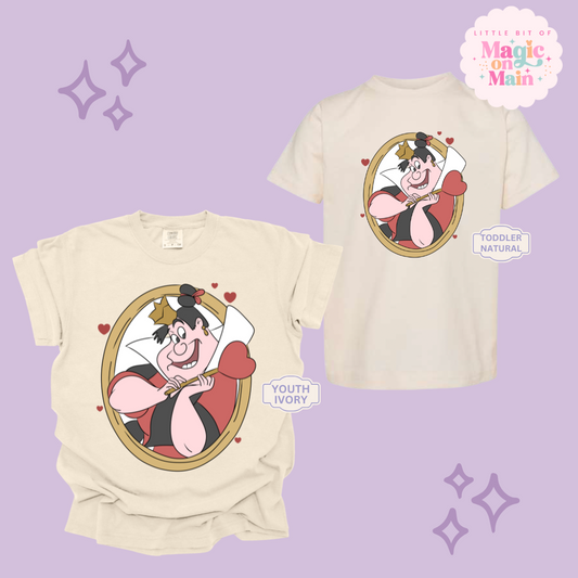 PRINTED QUEEN OF HEARTS  - EXCLUSIVE TO MoM - YOUTH/TODDLER