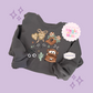 PRINTED BROWN TRUCK COQUETTE - ADULT SWEATSHIRT