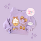 PRINTED WINNIE THE POOH COQUETTE - ADULT SWEATSHIRT