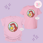 PRINTED MERMAID ROUND LOCKET - YOUTH/TODDLER