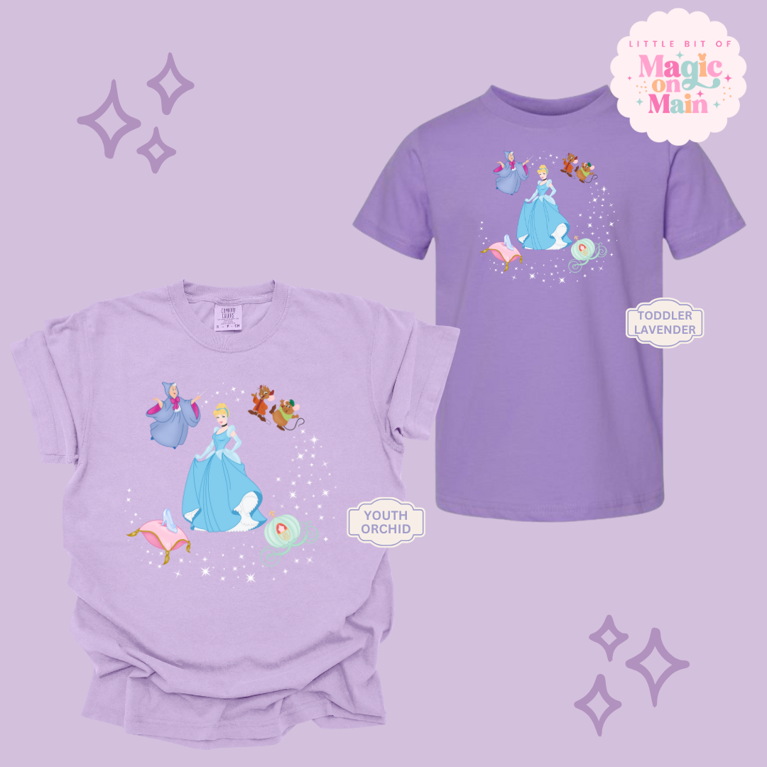 PRINTED CINDERELLA - YOUTH/TODDLER
