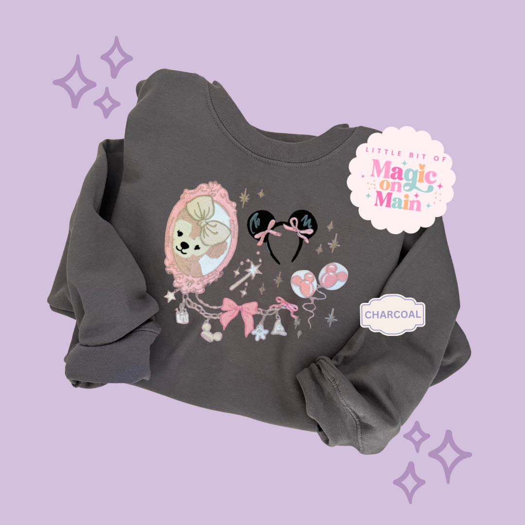 EMBROIDERED PARK GIRLIE - ADULT SWEATSHIRT