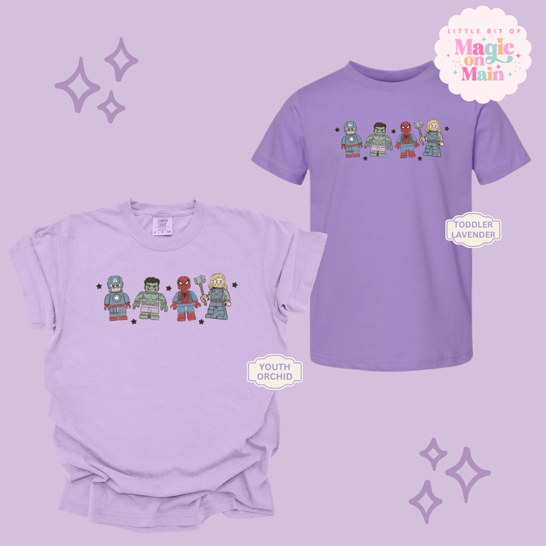 PRINTED HEROES - YOUTH/TODDLER