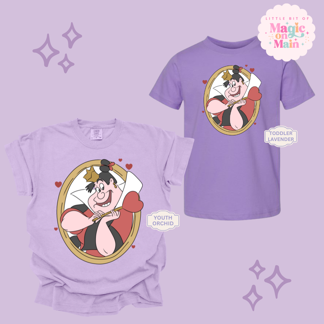 PRINTED QUEEN OF HEARTS  - EXCLUSIVE TO MoM - YOUTH/TODDLER