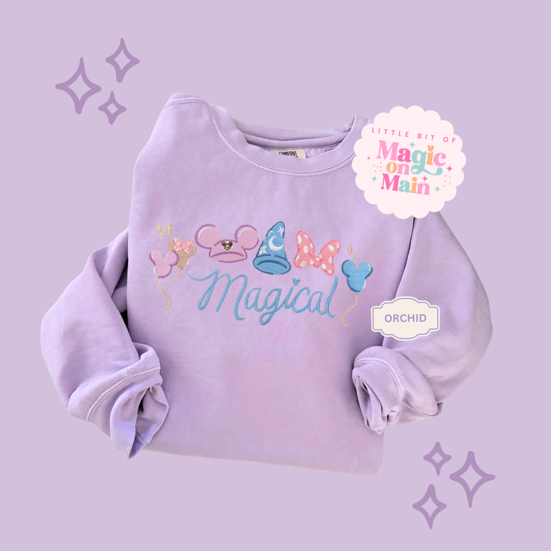 EMBROIDERED MAGICAL - ADULT SWEATSHIRT