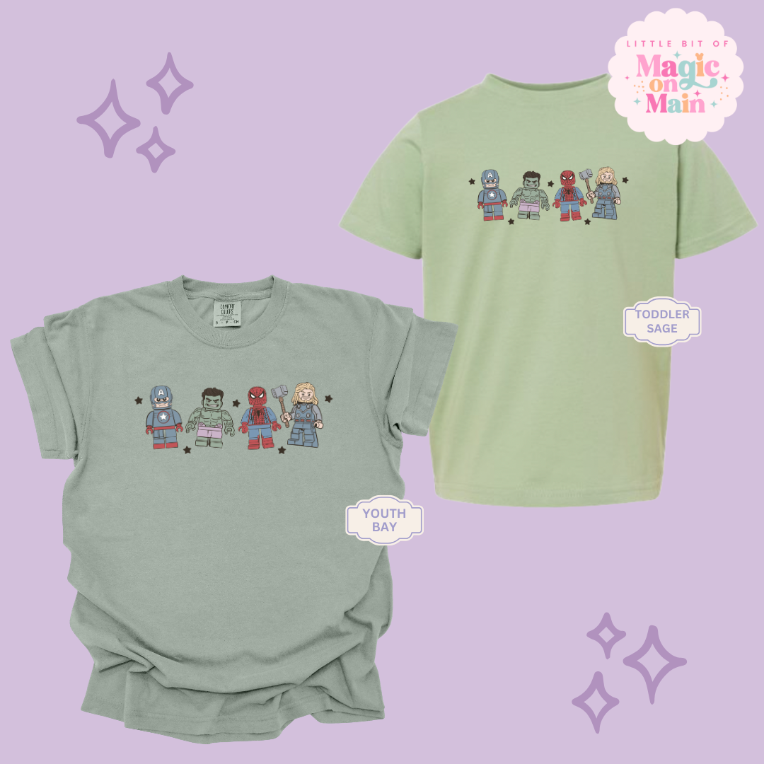 PRINTED HEROES - YOUTH/TODDLER