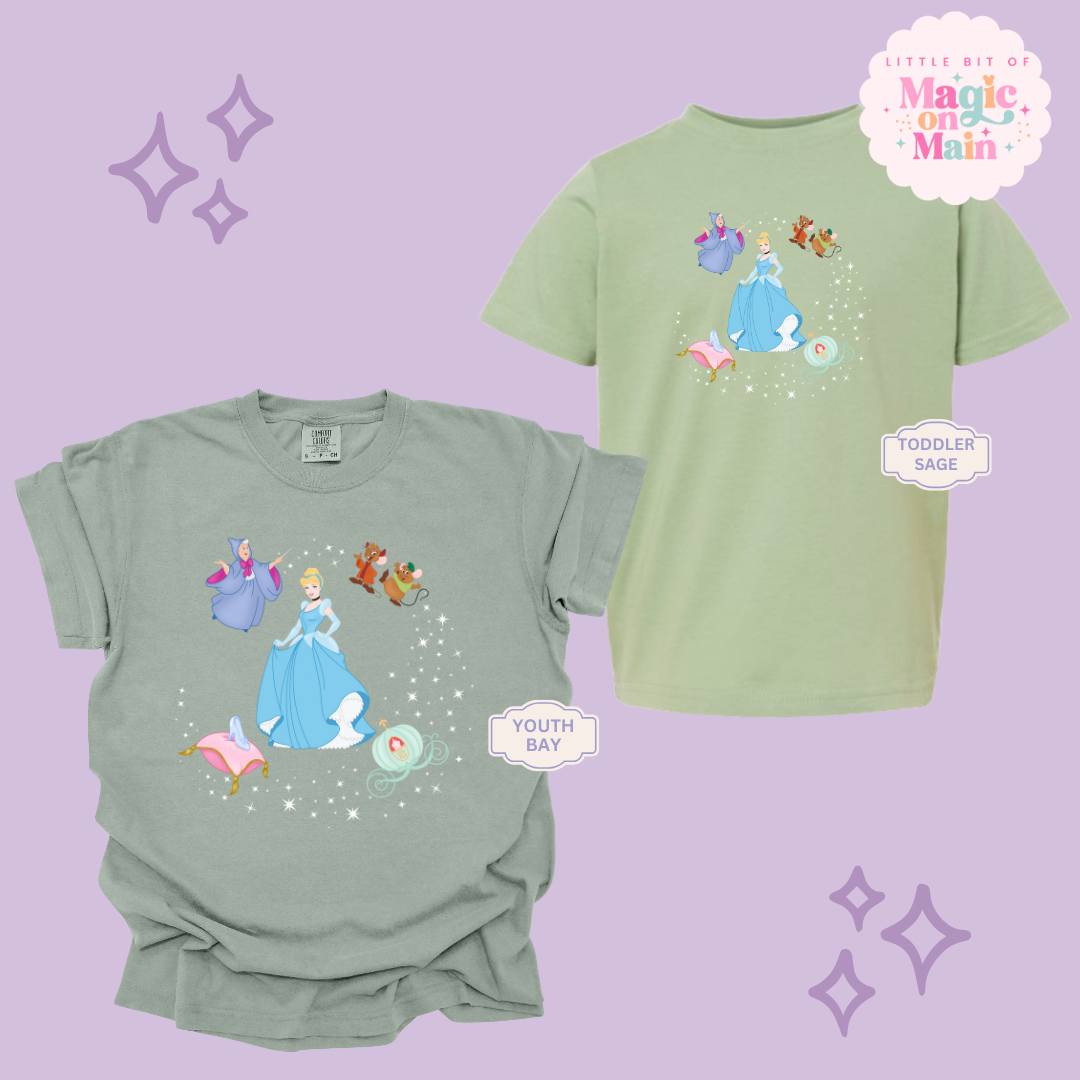 PRINTED CINDERELLA - YOUTH/TODDLER