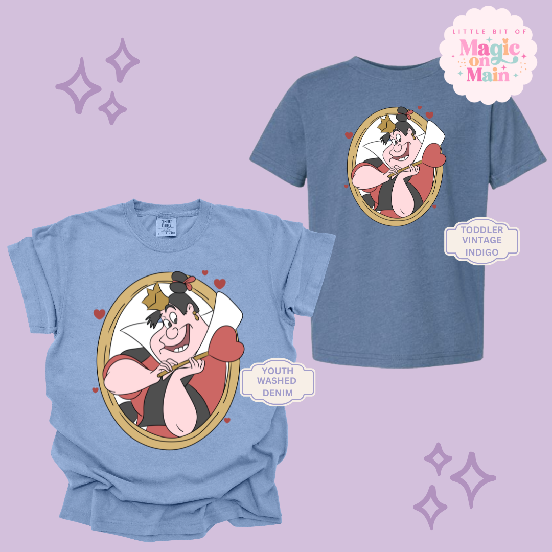 PRINTED QUEEN OF HEARTS  - EXCLUSIVE TO MoM - YOUTH/TODDLER