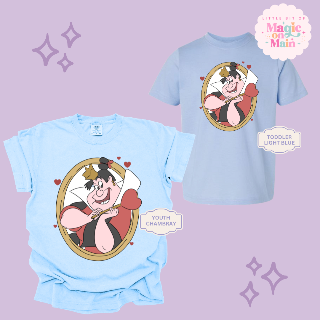 PRINTED QUEEN OF HEARTS  - EXCLUSIVE TO MoM - YOUTH/TODDLER