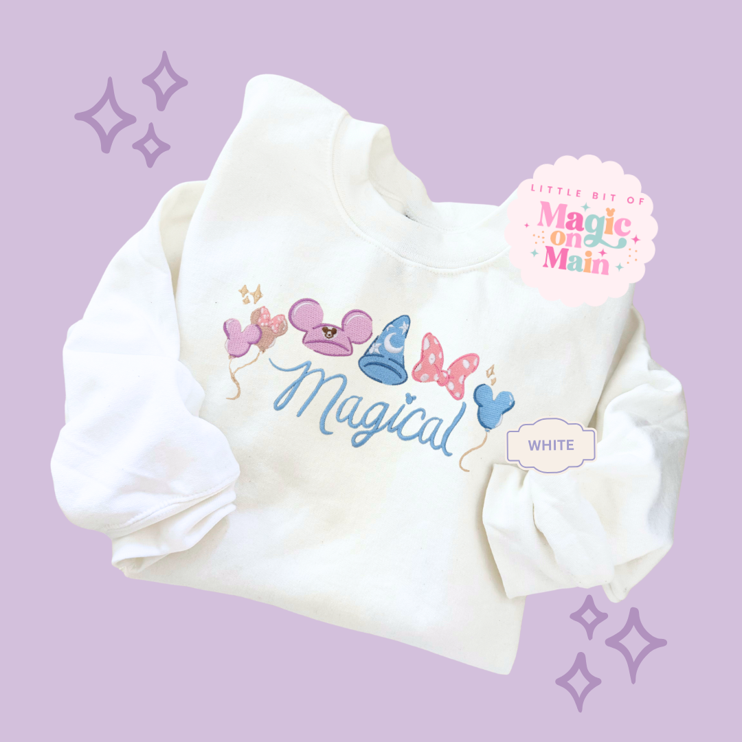EMBROIDERED MAGICAL - ADULT SWEATSHIRT