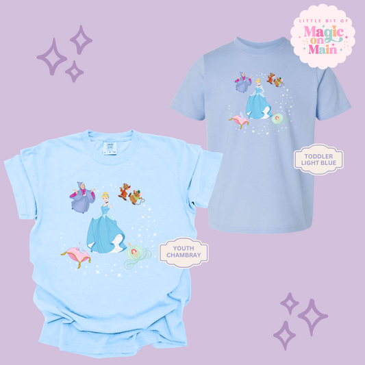 PRINTED CINDERELLA - YOUTH/TODDLER