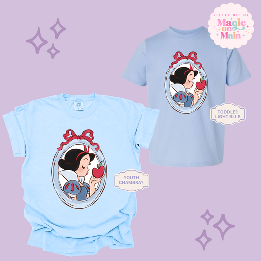 PRINTED NEW SNOW WHITE - YOUTH/TODDLER