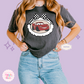 PRINTED RED CAR COQUETTE - WOMENS BOXY T-SHIRT
