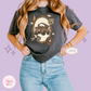 PRINTED RUSTY TRUCK COQUETTE  - WOMENS BOXY T-SHIRT