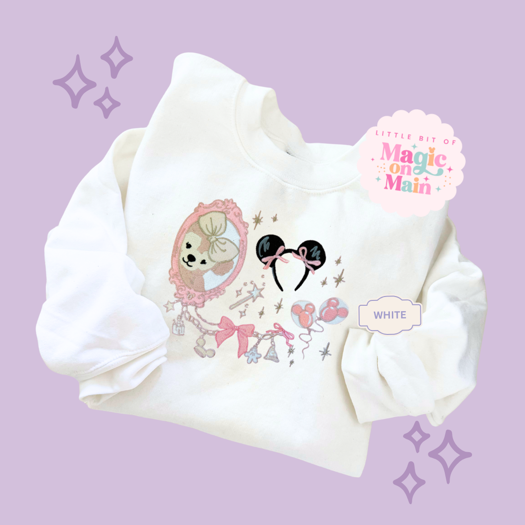 EMBROIDERED PARK GIRLIE - ADULT SWEATSHIRT