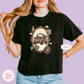 PRINTED RUSTY TRUCK COQUETTE  - WOMENS BOXY T-SHIRT