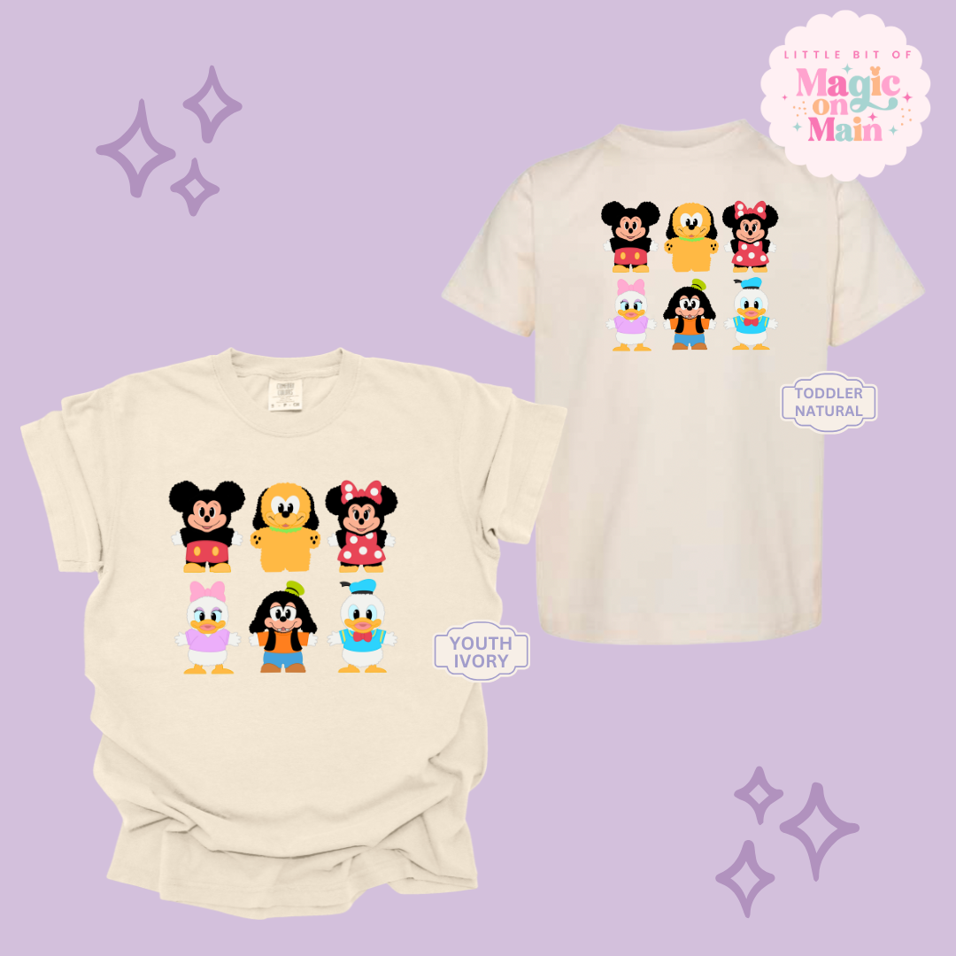STUFFED CHARACTERS - YOUTH/TODDLER