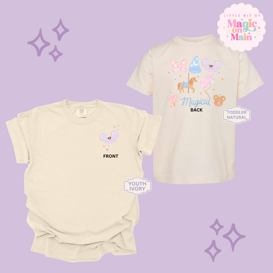 PRINTED MAGICAL FRONT AND BACK - YOUTH/TODDLER T-SHIRT