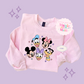 PRINTED MICKEY AND FRIENDS - ADULT SWEATSHIRT