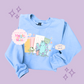 PRINTED MONSTER WITH FLOWERS - EXCLUSIVE TO MoM  - ADULT SWEATSHIRT