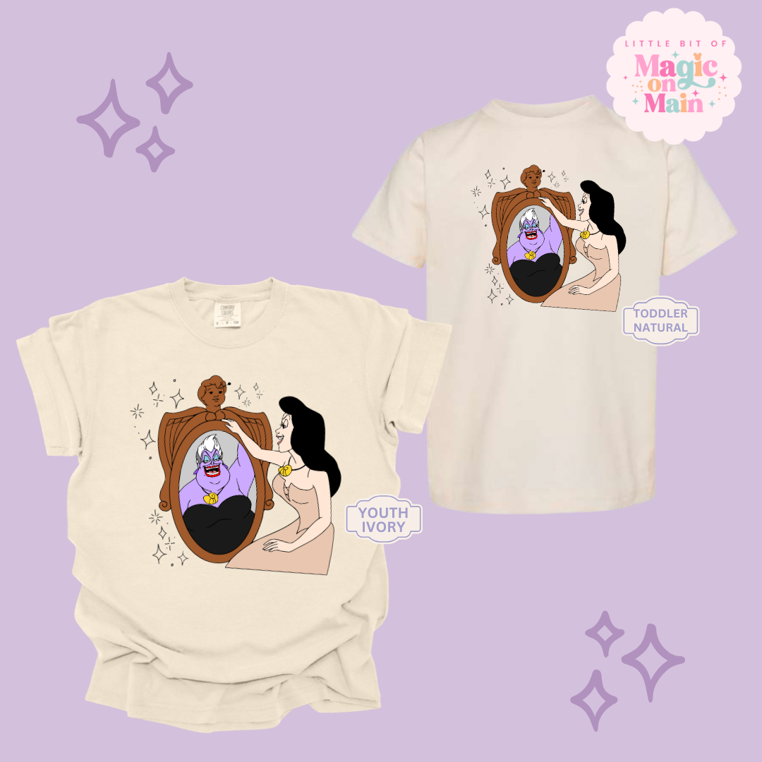 PRINTED VANESSA MIRROR WITH SPARKLE - YOUTH/TODDLER