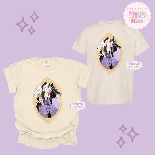 PRINTED VILLAINS COQUETTE - EXCLUSIVE TO MoM - YOUTH/TODDLER