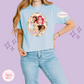 PRINTED PRINCESS MERMAIDS - WOMENS BOXY T-SHIRT