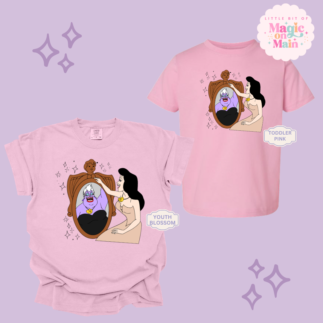 PRINTED VANESSA MIRROR WITH SPARKLE - YOUTH/TODDLER