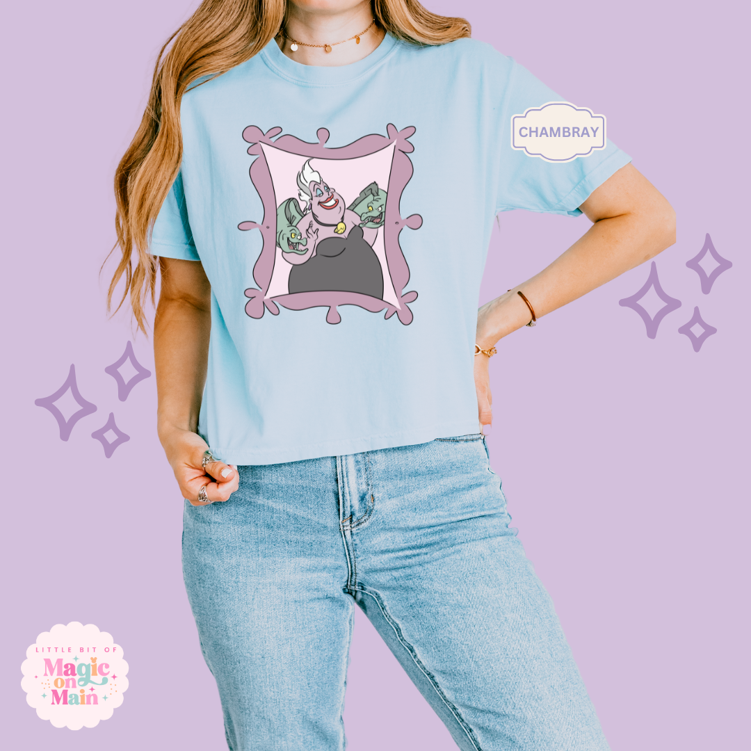 PRINTED URSULA - EXCLUSIVE TO MoM - WOMENS BOXY T-SHIRT