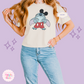 PRINTED 626 - WOMENS BOXY T-SHIRT