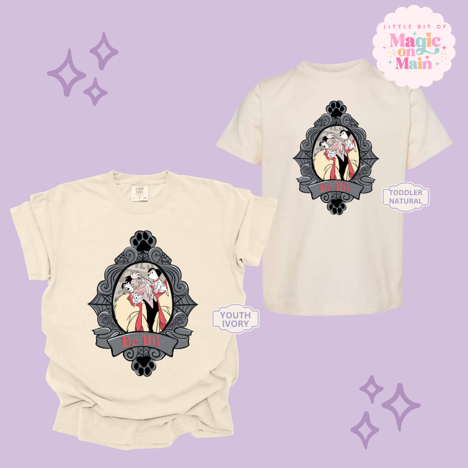 PRINTED DE VIL- EXCLUSIVE TO MoM - YOUTH/TODDLER