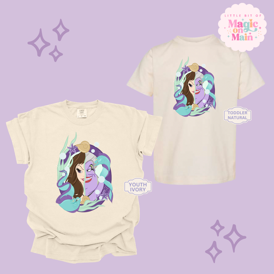 PRINTED VANESSA SEA WITCH EXCLUSIVE TO MoM - YOUTH/TODDLER