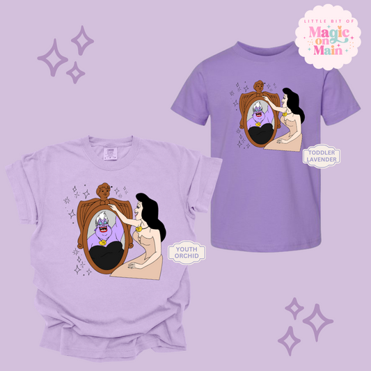 PRINTED VANESSA MIRROR WITH SPARKLE - YOUTH/TODDLER