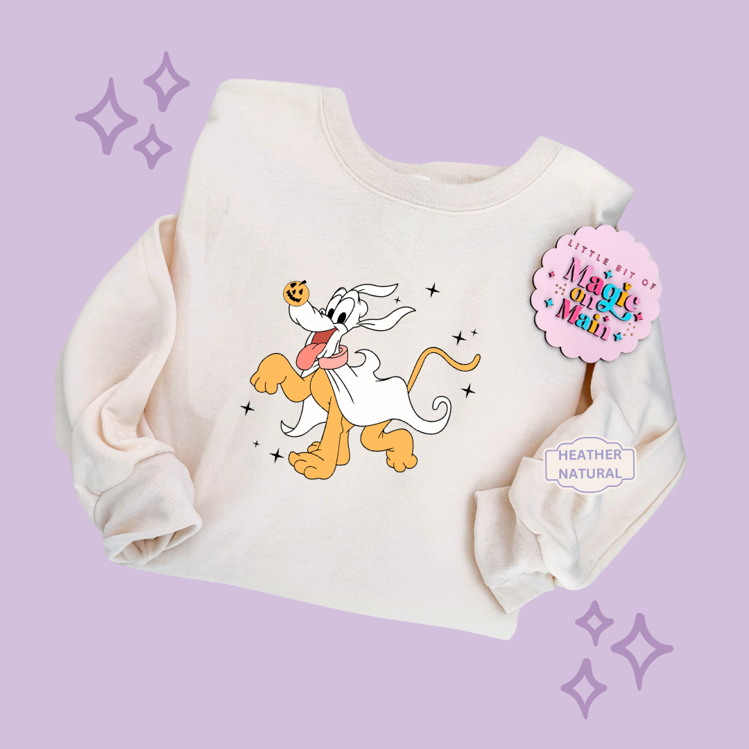 PRINTED GHOST PLUTO - TODDLER / YOUTH SWEATSHIRT