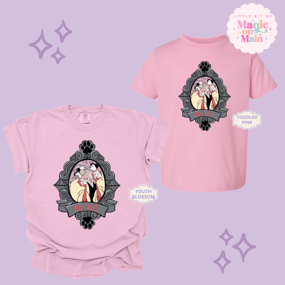 PRINTED DE VIL- EXCLUSIVE TO MoM - YOUTH/TODDLER