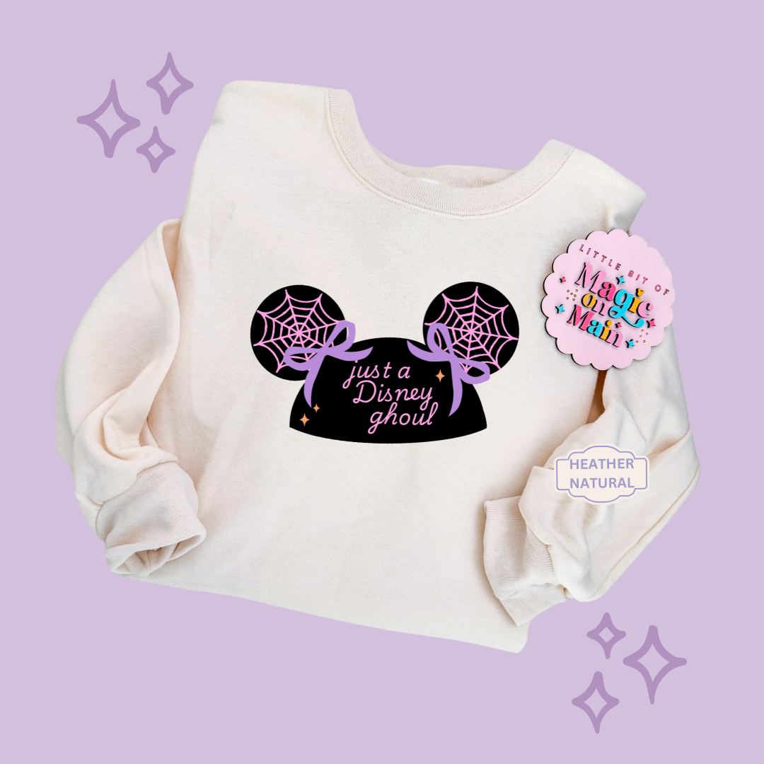 PRINTED JUST A GHOUL HAT - EXCLUSIVE TO MOM - TODDLER / YOUTH SWEATSHIRT