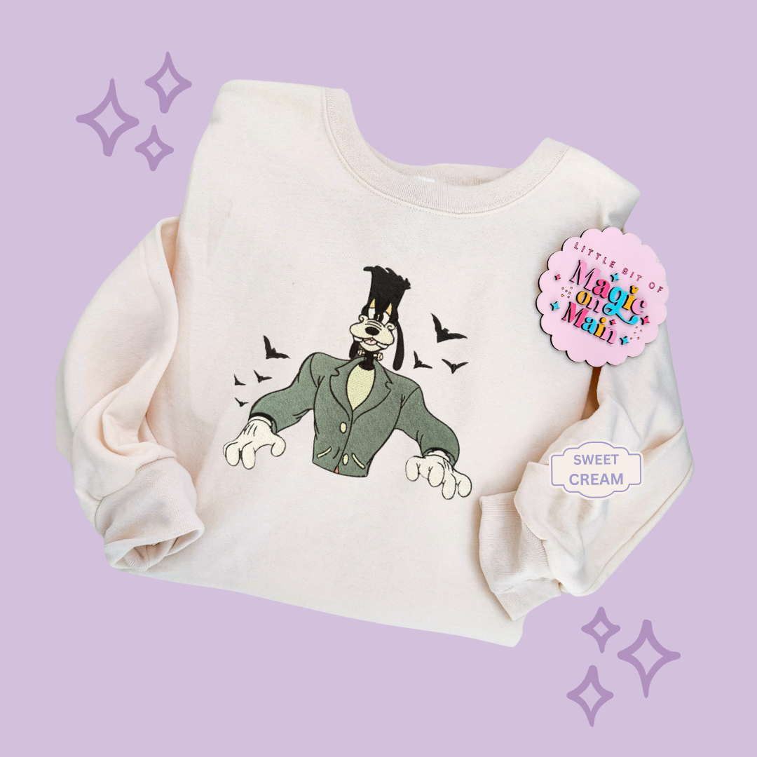 EMBROIDERED SPOOKY GOOFY - EXCLUSIVE TO MoM - ADULT SWEATSHIRT