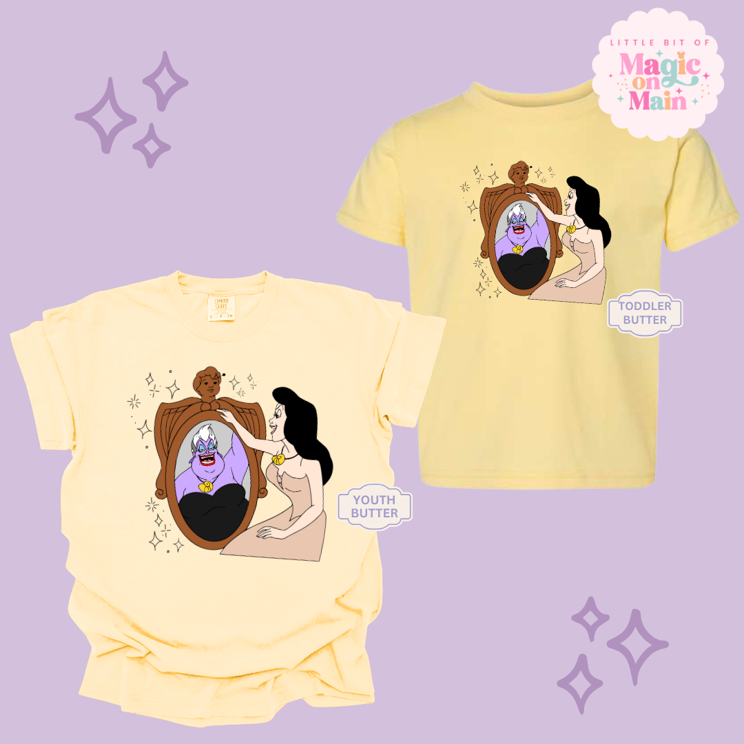 PRINTED VANESSA MIRROR WITH SPARKLE - YOUTH/TODDLER