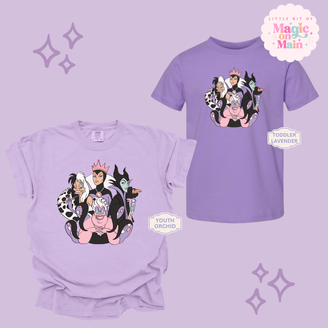 PRINTED VILLAINS - YOUTH/TODDLER