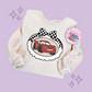PRINTED RED COQUETTE - TODDLER / YOUTH SWEATSHIRT