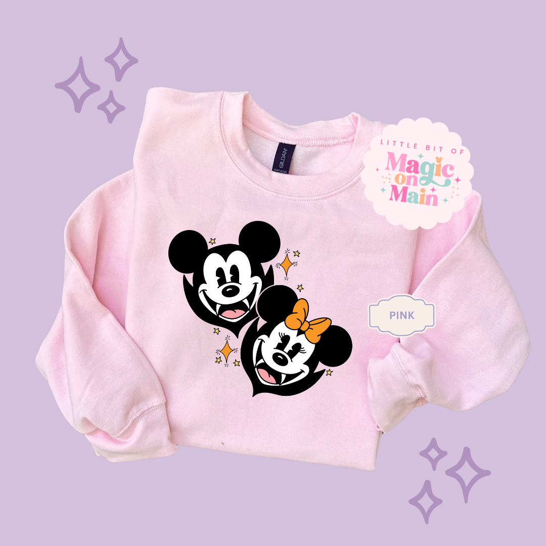 PRINTED VAMPIRES - TODDLER / YOUTH SWEATSHIRT